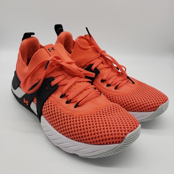 Under Armour Project Rock 4 Shoes Venom Red 3023696-602 Women's Size 10 - Picture 16 of 16